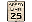 Sign Road Speed 25