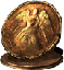 Rusted Gold Coin